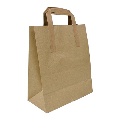 Medium Kraft Paper SOS Bags 8x4x10